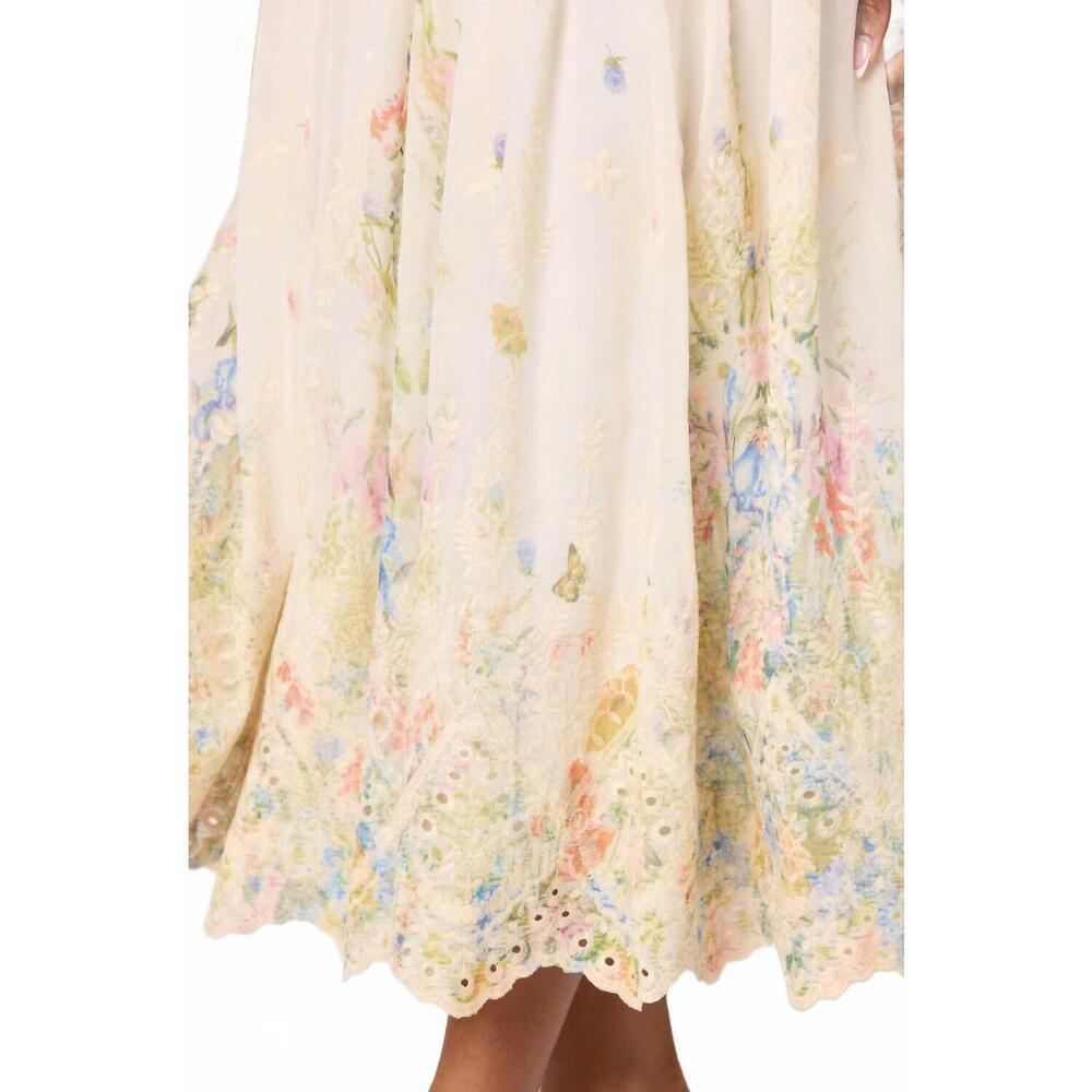 NEW ASTR pellagia floral dress in cream - Picture 6 of 6